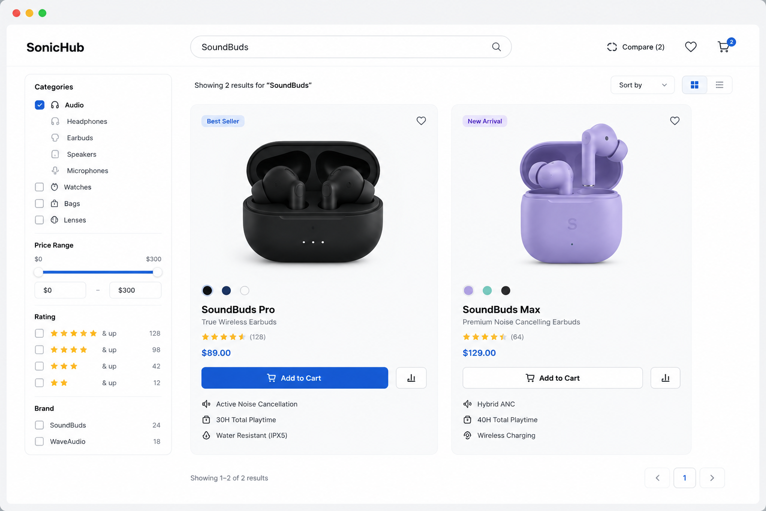 Faceted Search & Filter